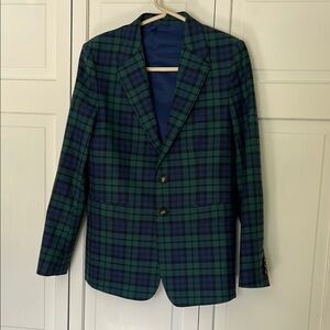 Vineyard Vines Boys' 18 Stretch Cotton Blackwatch Blazer